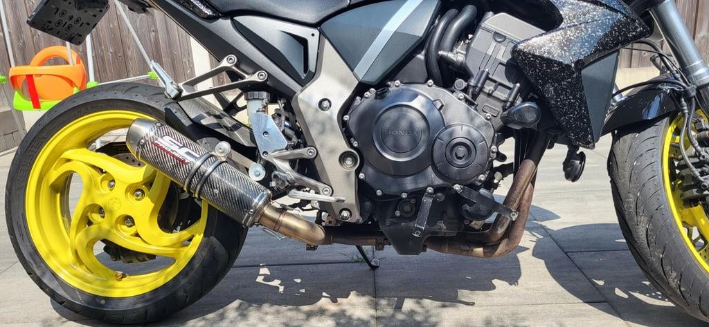 SC Projects uitlaat Honda CB1000r (decat) met e-keur, Ophalen of Verzenden, Gebruikt