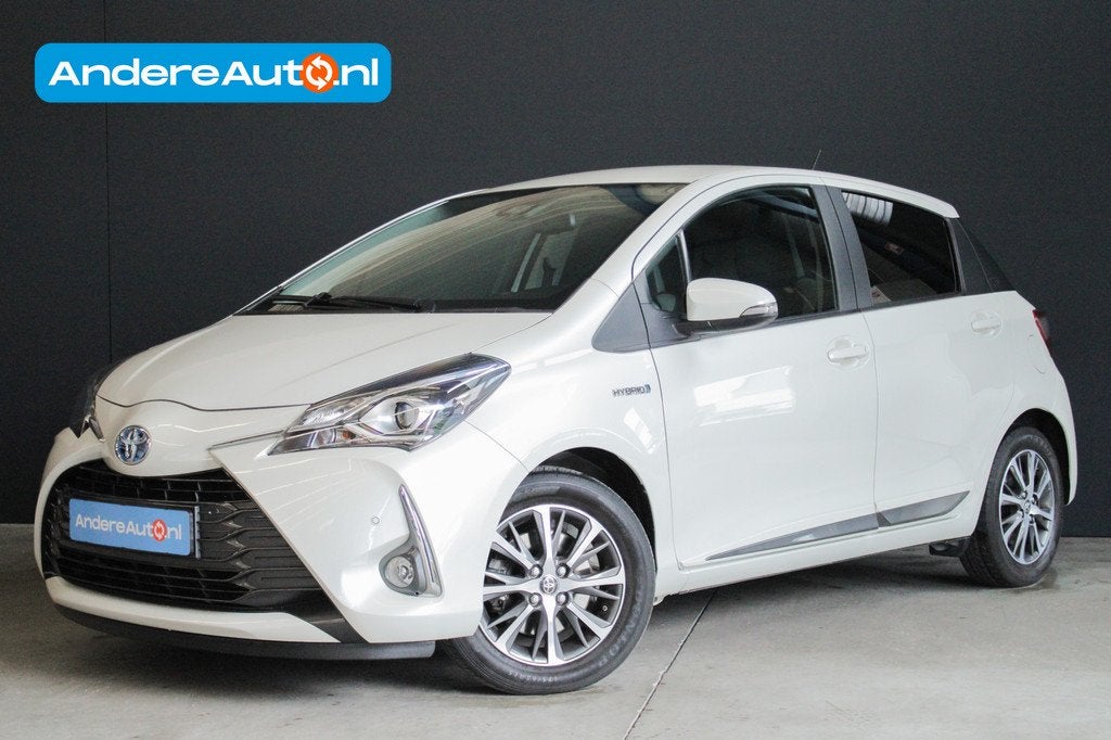 Toyota Yaris 1.5 Hybrid Y20 |Apple/Android|cruise control|ke, Auto's, Toyota, Gebruikt, Zwart, 4 cilinders, Wit