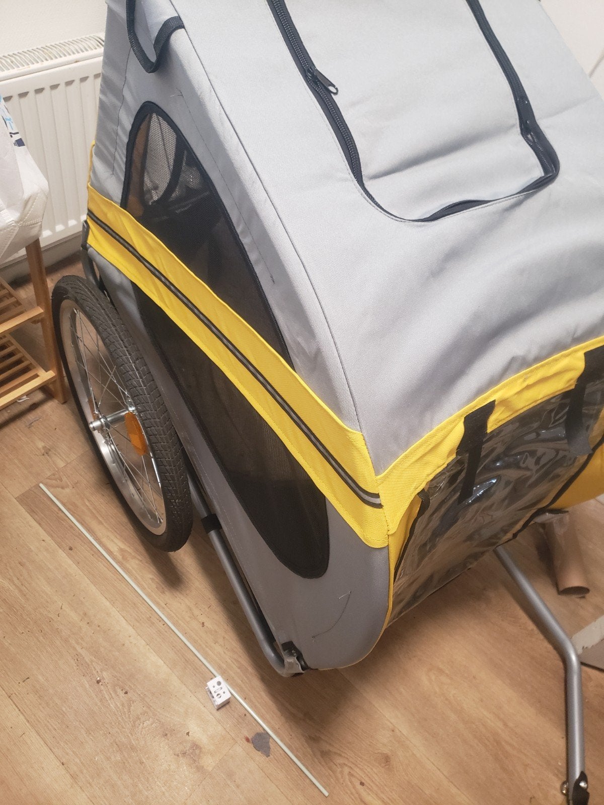 Hondenkar voor achter de fiets - tot 40 kg, Ophalen of Verzenden, Gebruikt, Hondenkar, 20 tot 40 kg