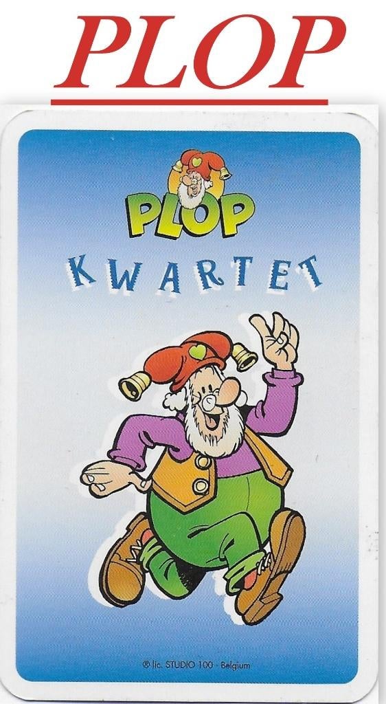 KW333 Kabouter Plop Kwartet spel, Verzamelen, Ophalen of Verzenden, Zo goed als nieuw, Kwartet(ten)