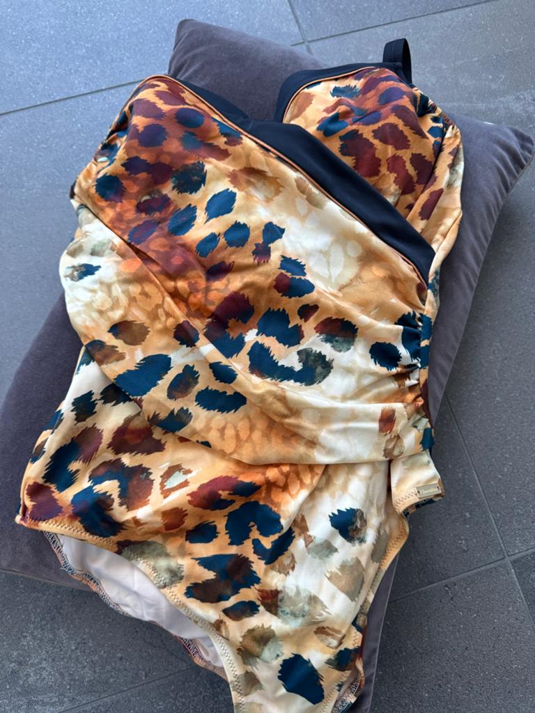 Charmline Badpak Luipaardprint Maat 44C, Ophalen of Verzenden, Zo goed als nieuw, Badpak