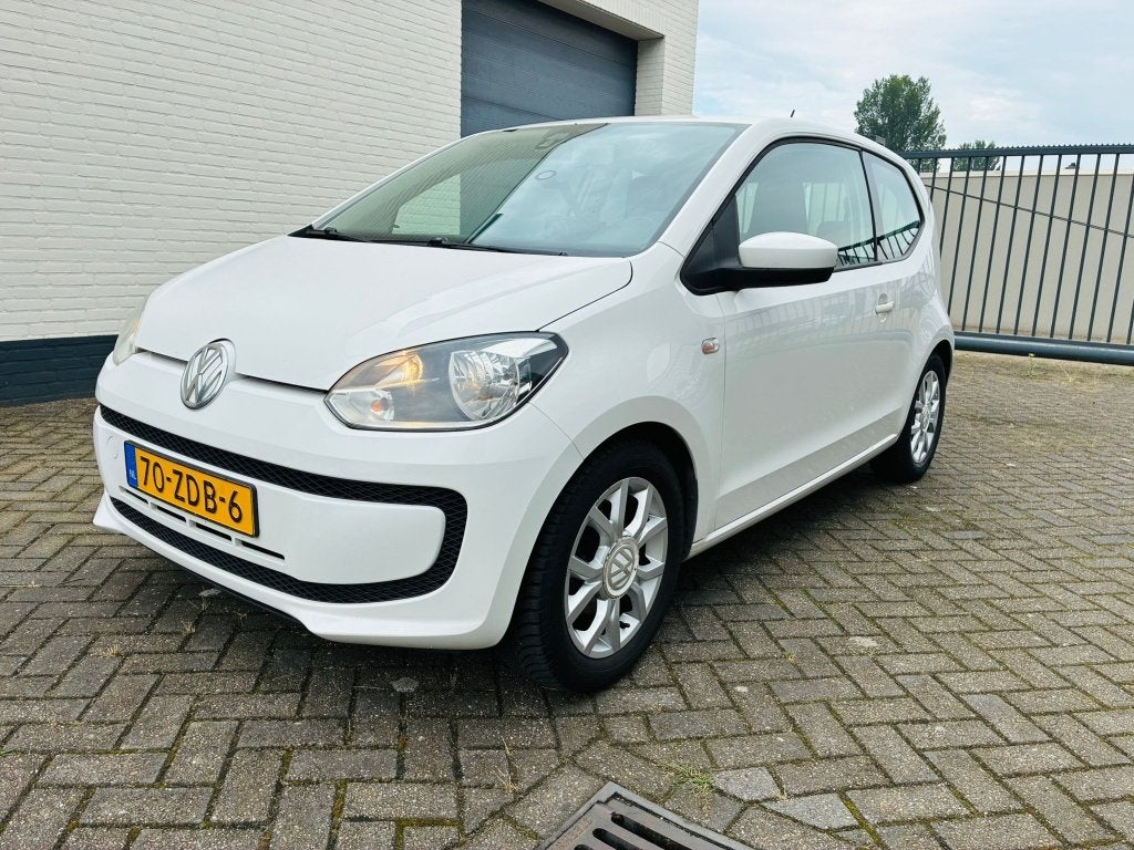 Volkswagen up! 1.0 44KW 2012 Wit Airco (ijskoud), Nieuwe APK, Voorwielaandrijving, Start-stop-systeem, 840 kg, 4 stoelen