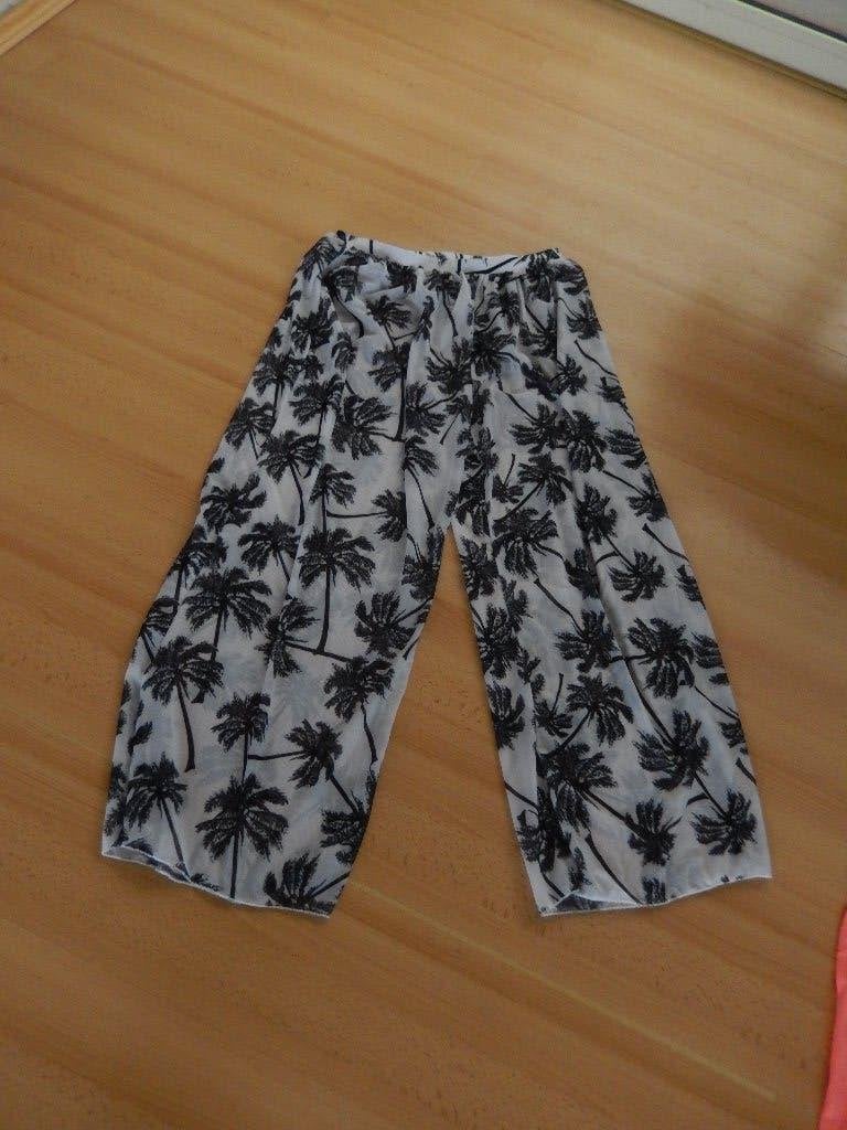 Zwart/witte broek(doorzichtig) XXL (nieuw), Ophalen, Zwart, Maat 46/48 (XL) of groter, Nieuw