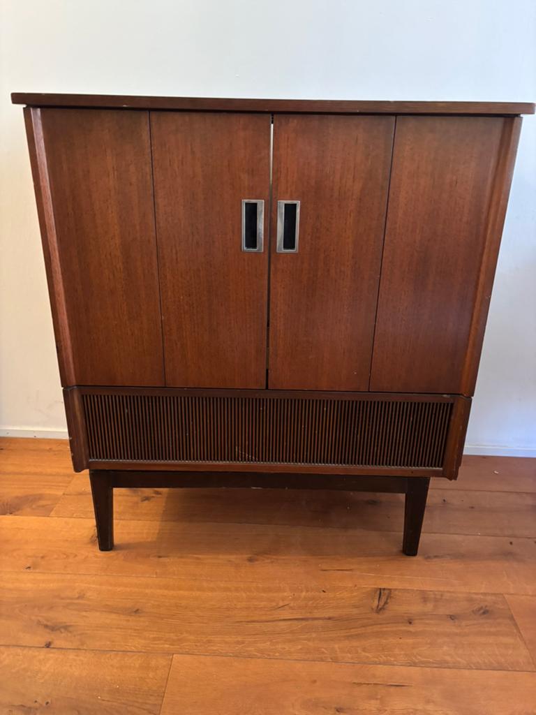 Vintage TV Kast Jaren '60 - Retro Meubel, Antiek en Kunst, Ophalen