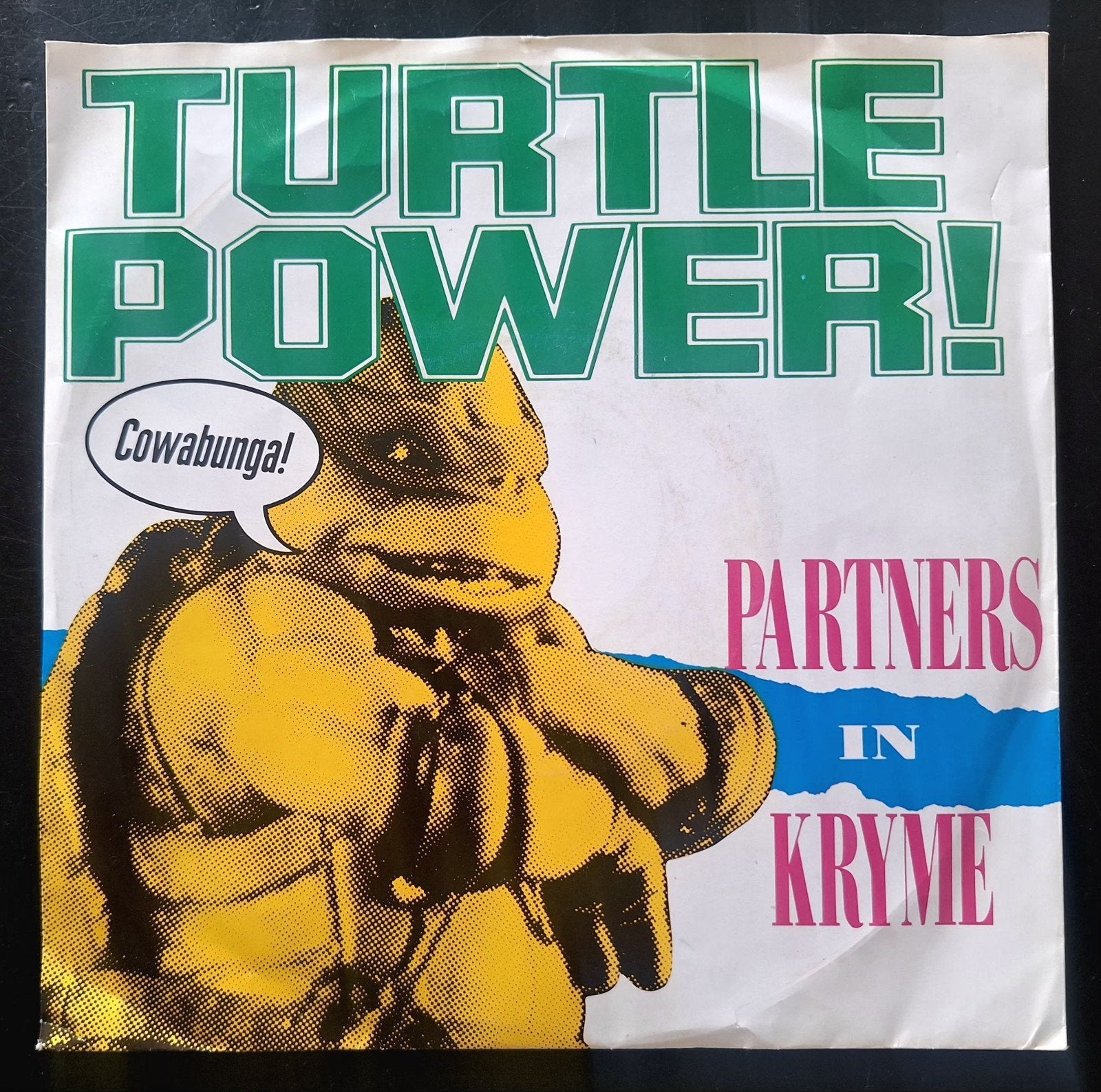 7"/SINGLE  PARTNERS IN KRYME - Turtle Power!, Ophalen of Verzenden, Gebruikt, Pop