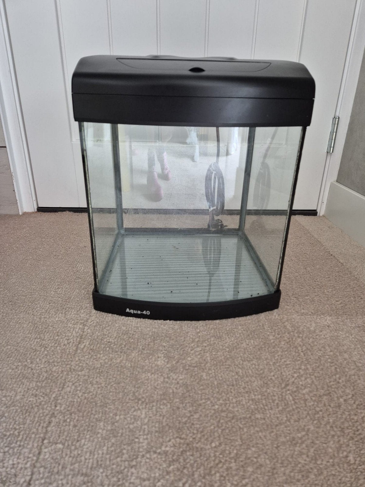 Superfish 40l aquarium, Dieren en Toebehoren, Vissen | Aquaria en Toebehoren, Ophalen, Gebruikt, Superfish, Inclusief deksel