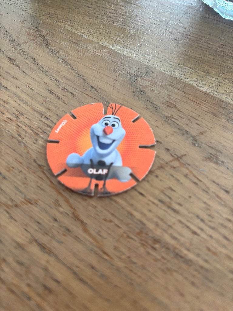 Disney Diskeyz Olaf AH (Meerdere stuks beschikbaar), Albert Heijn, Ophalen of Verzenden