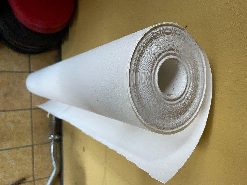 47 meter renovliesbehang - overschilderbaar wit 7500 150gr, Natuurlijk, Wit, Ophalen of Verzenden, 25 tot 50 m²