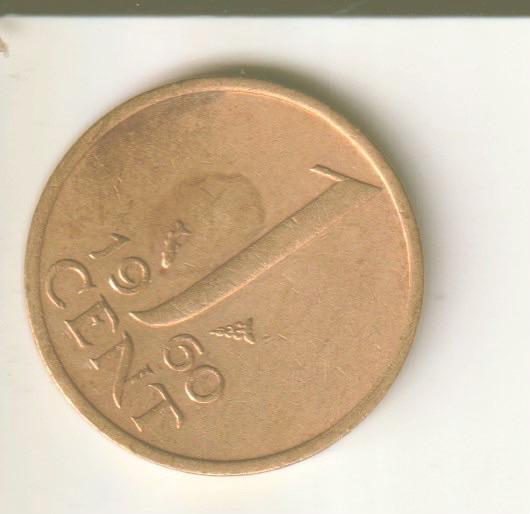 1 cent 1960 nederland, Postzegels en Munten, Munten | Nederland, Verzenden, Koningin Juliana, 1 cent