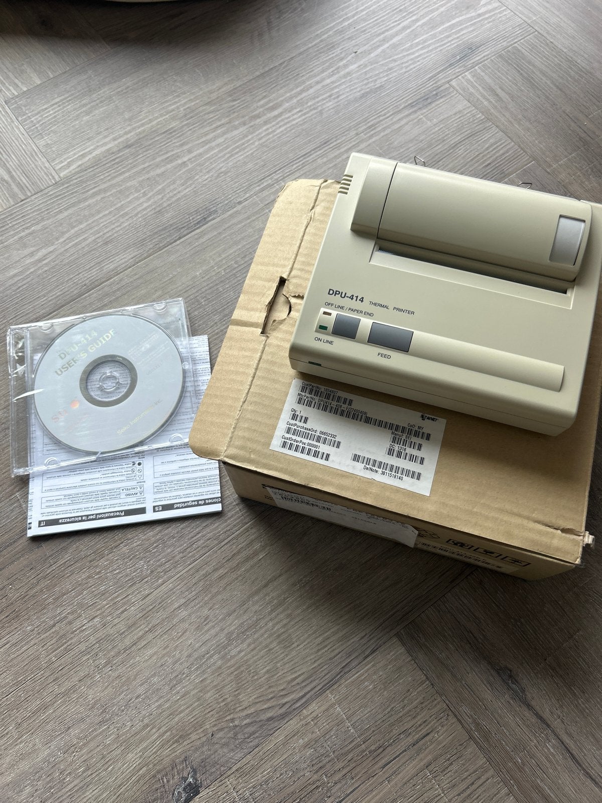 SII DPU-414 Thermische Printer - Nieuw, Computers en Software, Zwart-en-wit printen, Printer, Nieuw, Ophalen of Verzenden