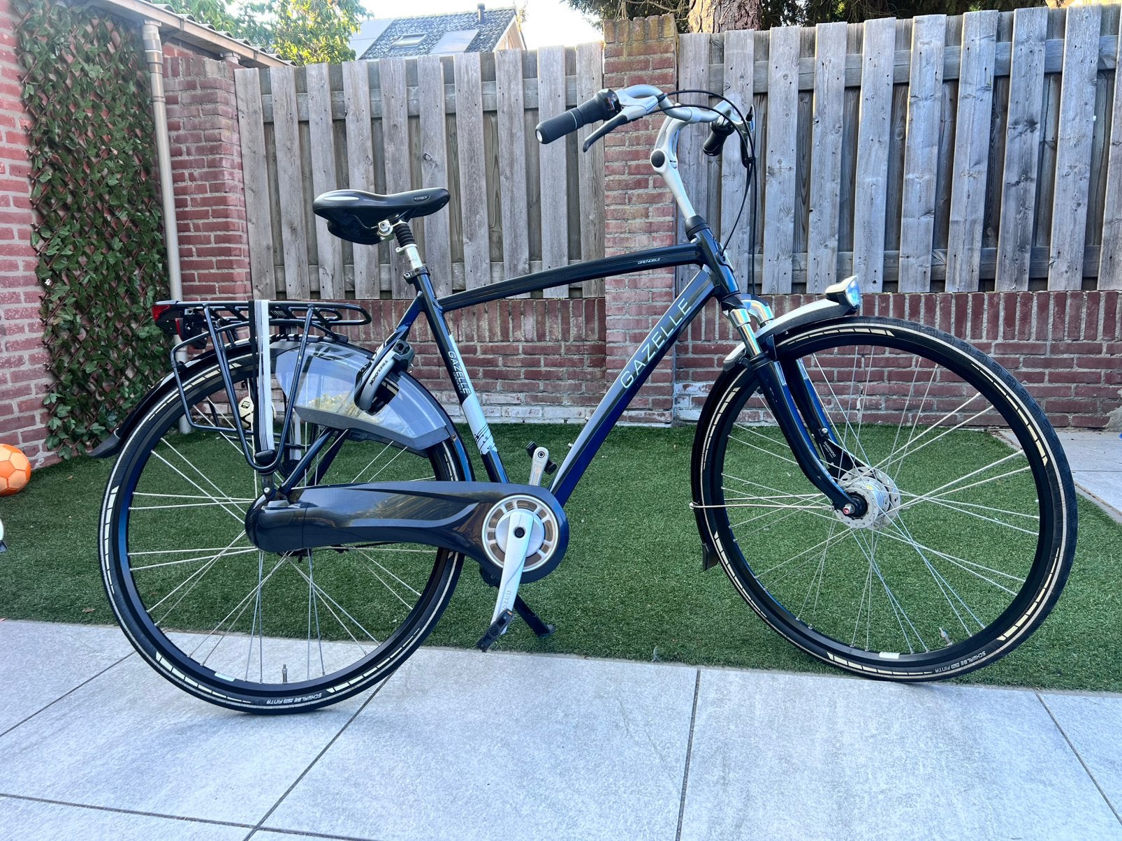 Zeer Nette GAZELLE GRENOBLE HERENFIETS, Versnellingen, Zo goed als nieuw, 57 tot 61 cm, Ophalen