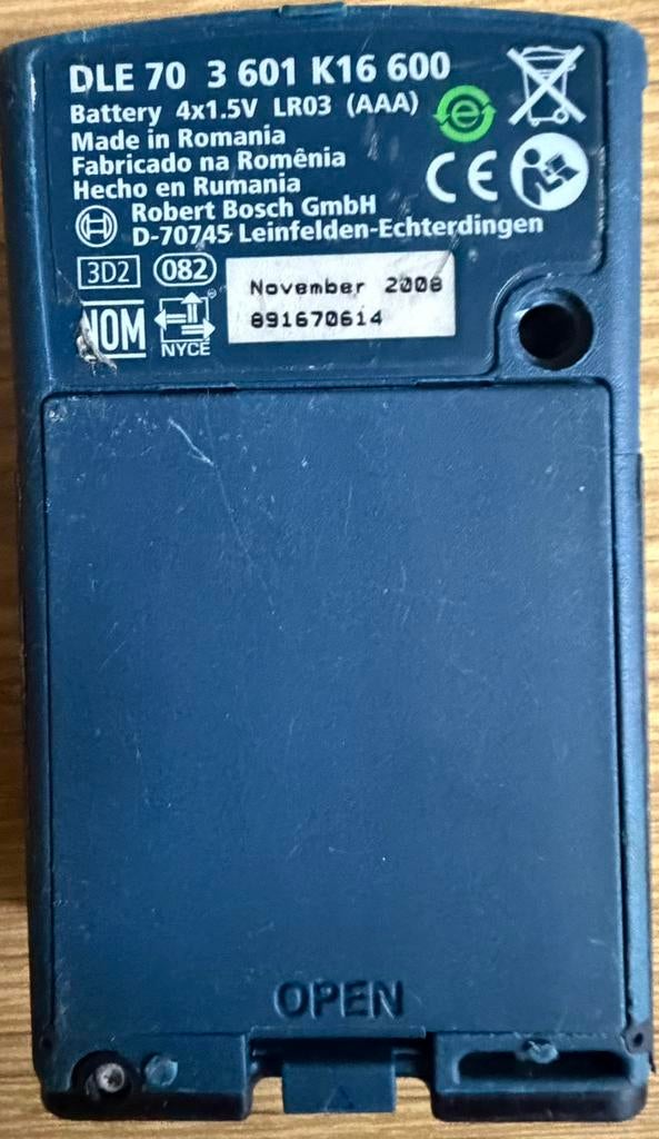 Laserafstandsmeter en Multimeter, Ophalen of Verzenden, Zo goed als nieuw