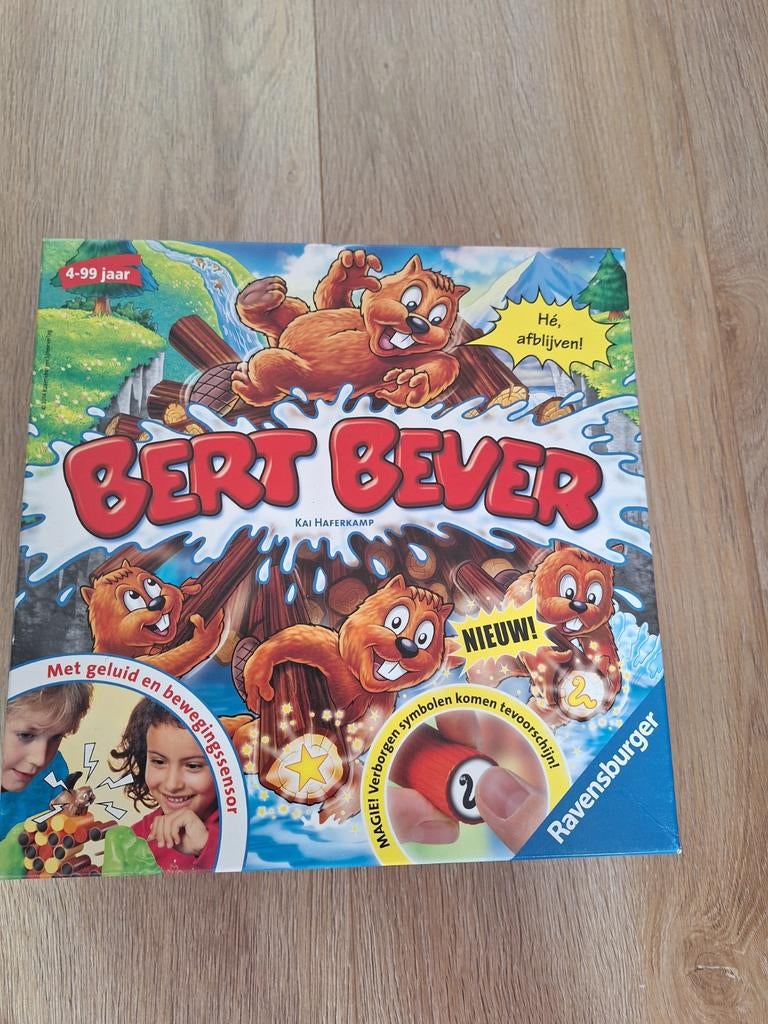 Gaaf spel van Ravensburger: Bert Bever!, Drie of vier spelers, Ophalen of Verzenden, Gebruikt, Ravensburger