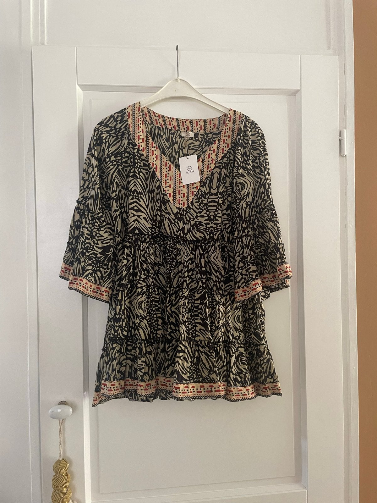 Nieuw Boho jurkje - Maat 38-42, Kleding | Dames, Jurken, Nieuw, Maat 38/40 (M), Zwart, Boven de knie, Ophalen of Verzenden