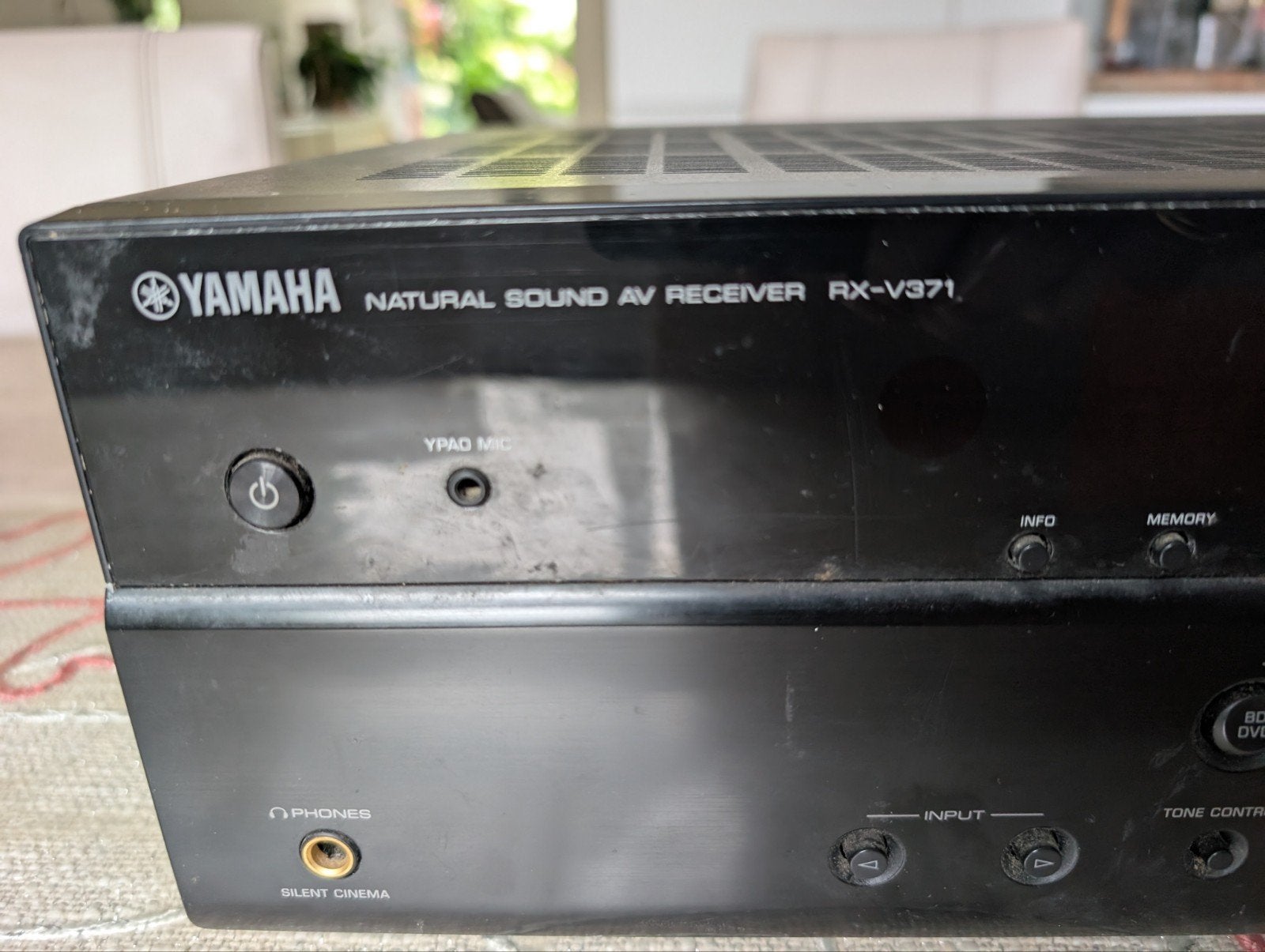 Yamaha RX-V371 AV Receiver - 5.1 Kanaals Home Cinema, Audio, Tv en Foto, Versterkers en Receivers, Gebruikt, Yamaha, Ophalen of Verzenden