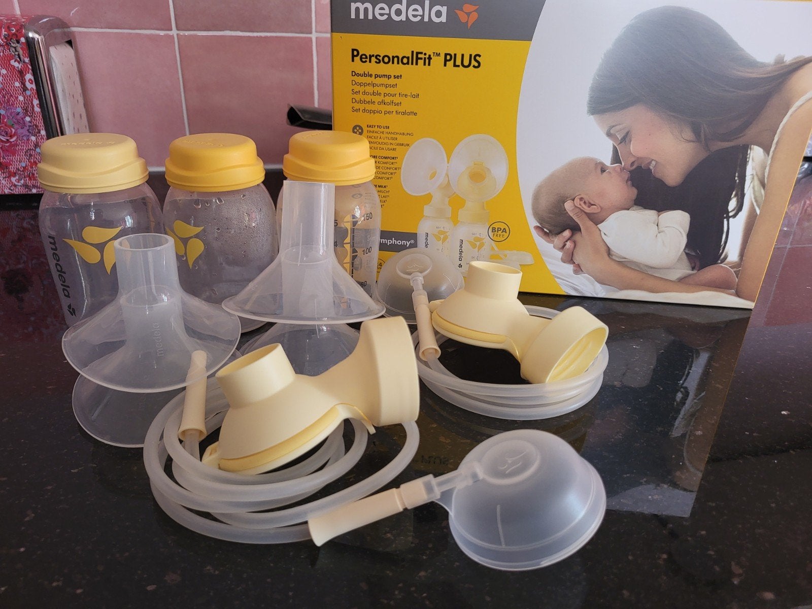 Medela PersonalFit Plus borstkolfset maat 21 mm én 24 mm, Ophalen, Zo goed als nieuw, Borstkolf, Medela
