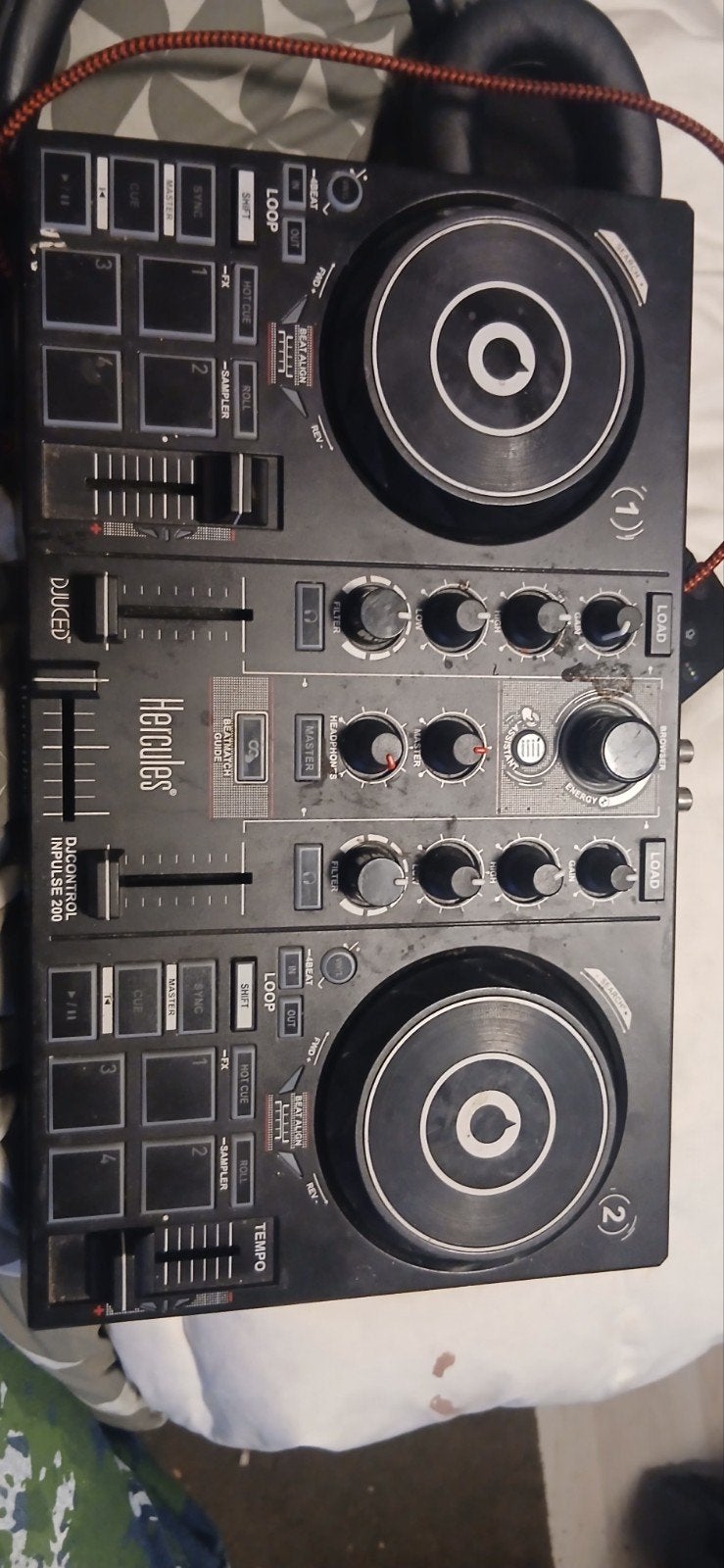 Hercules DJControl Inpulse 200 DJ Controller, Ophalen of Verzenden