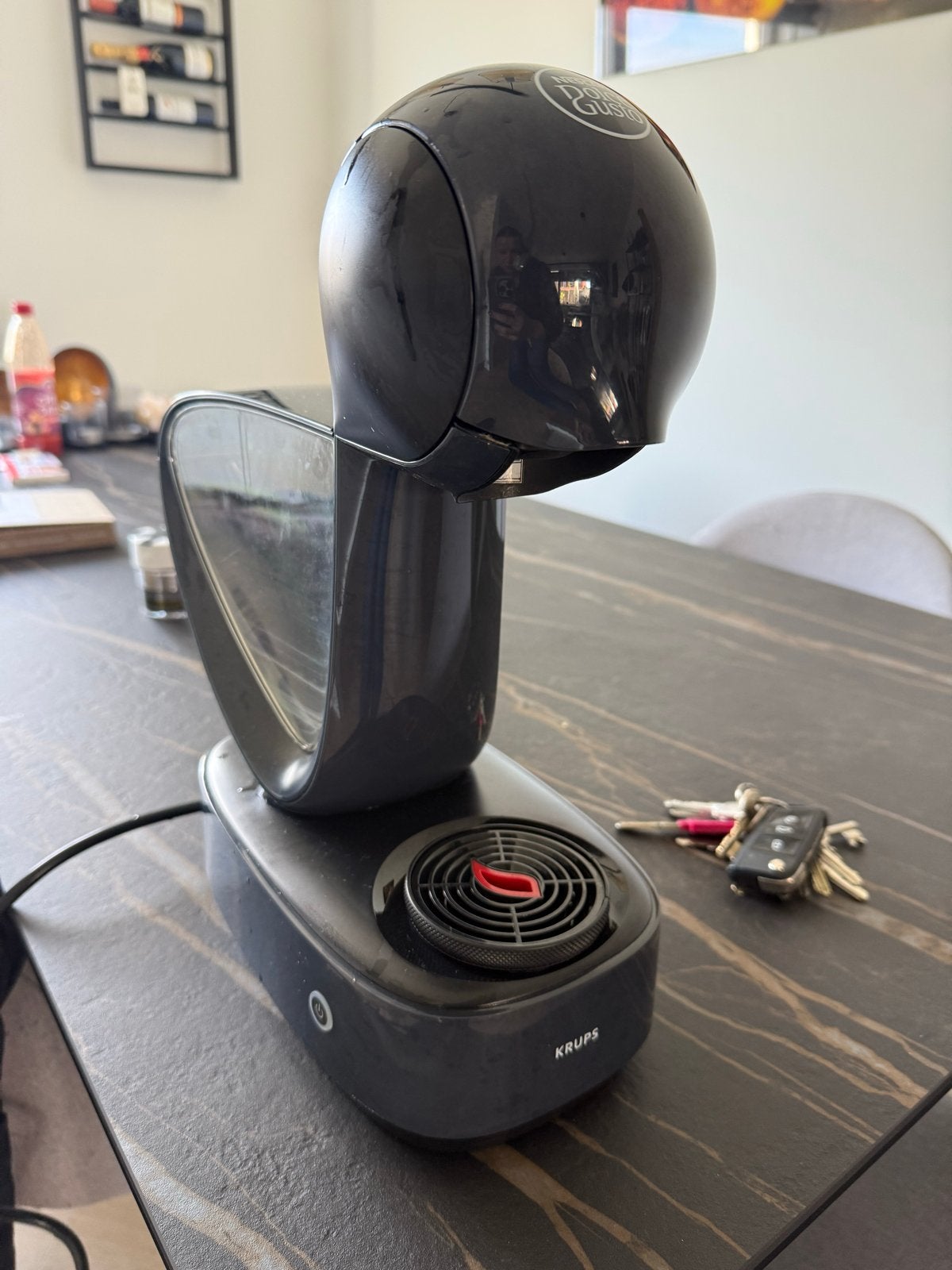 Krups Nescafé Dolce Gusto KP170 koffiezetapparaat, Witgoed en Apparatuur, Gebruikt, Koffiemachine, Ophalen of Verzenden, 1 kopje