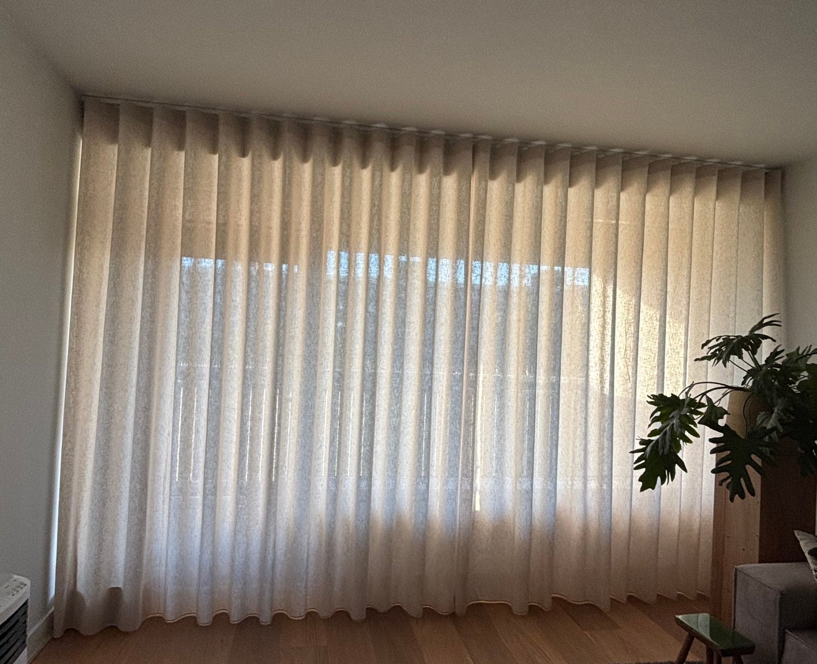 Gloednieuwe In-Between gordijnen met wave plooi, Overige merken, Ophalen, Nieuw, Inbetween gordijn