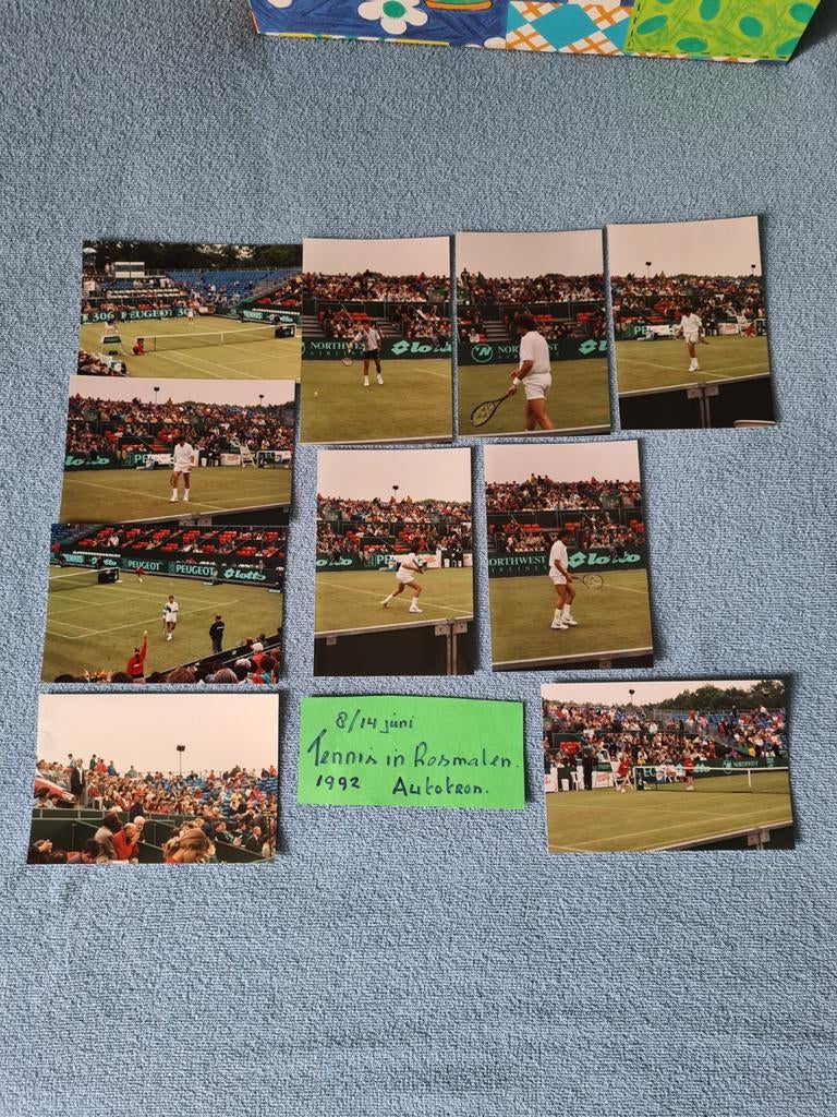 Tennis in Rosmalen 1992 - Autotron foto's, Verzenden, Gebruikt, Overige typen, Overige merken