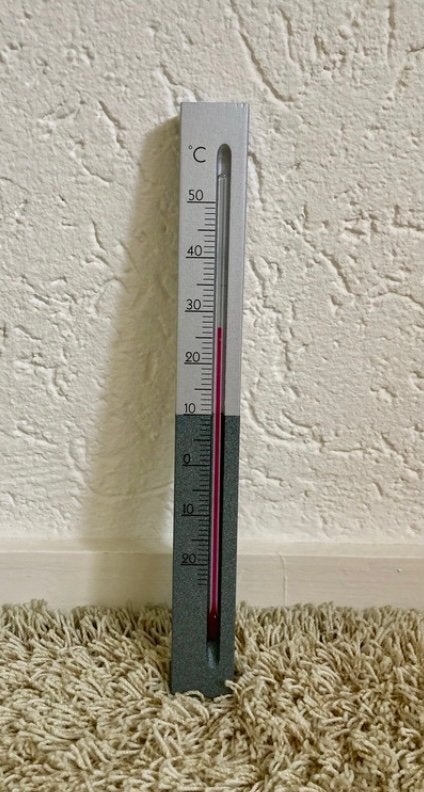 Nieuw - Retro lange thermometer met glitters, Binnenthermometer, Ophalen of Verzenden, Nieuw, TFA