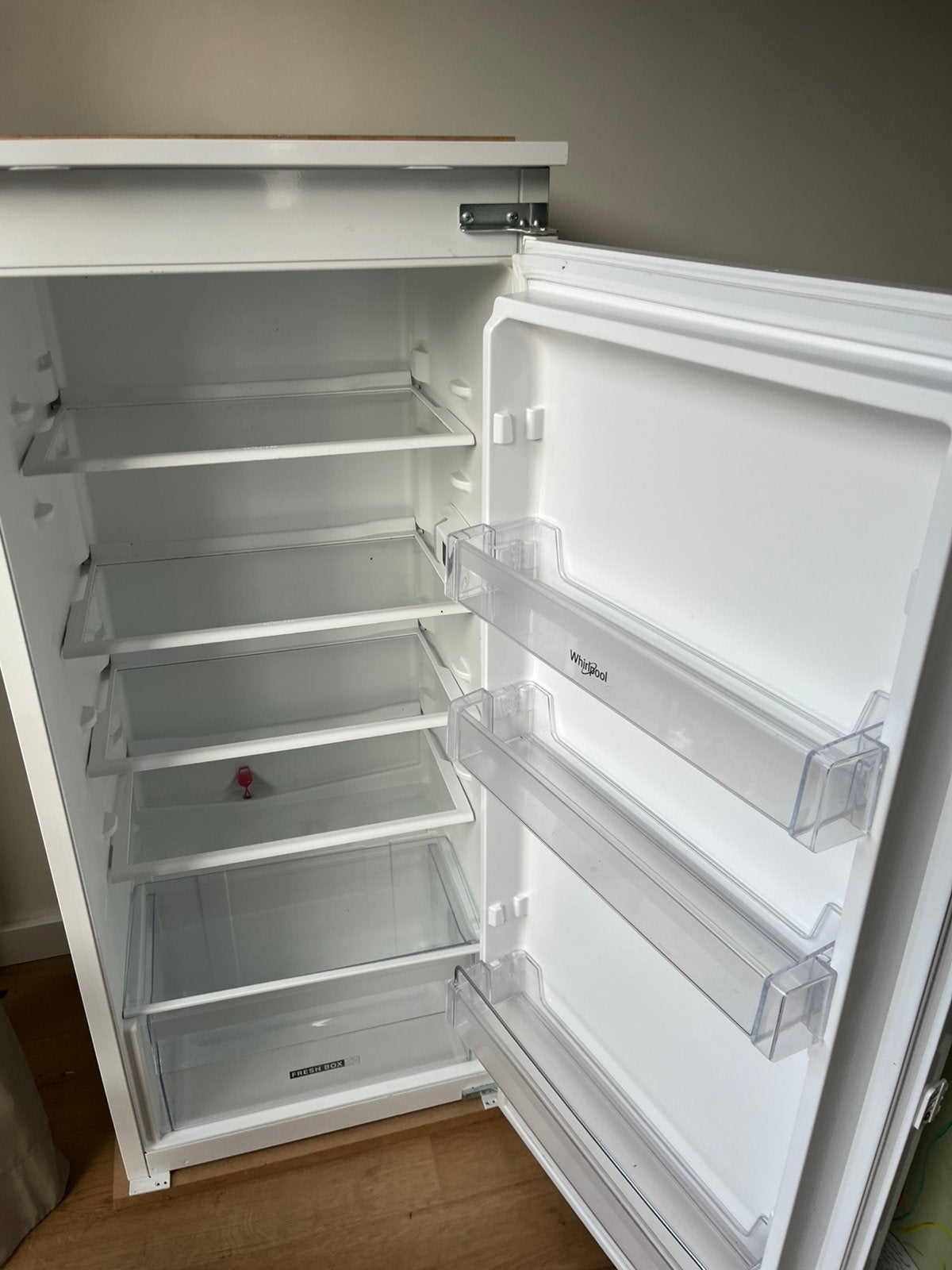 Inbouw koelkast whirlpool, Ophalen of Verzenden, Zo goed als nieuw, Wandairco, 3 snelheden of meer
