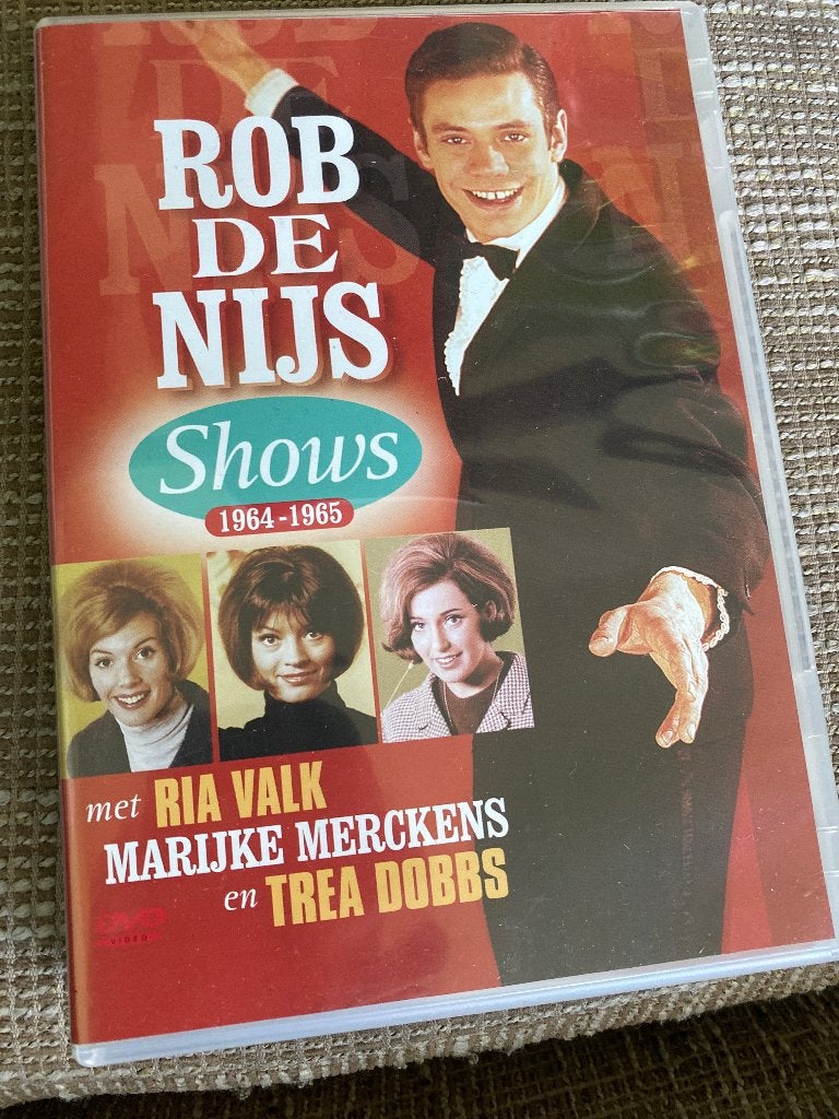 Rob de Nijs Shows 1964-1965 DVD - Muziekvideo's, Cd's en Dvd's, Dvd's | Muziek en Concerten, Alle leeftijden, Inclusief doosje