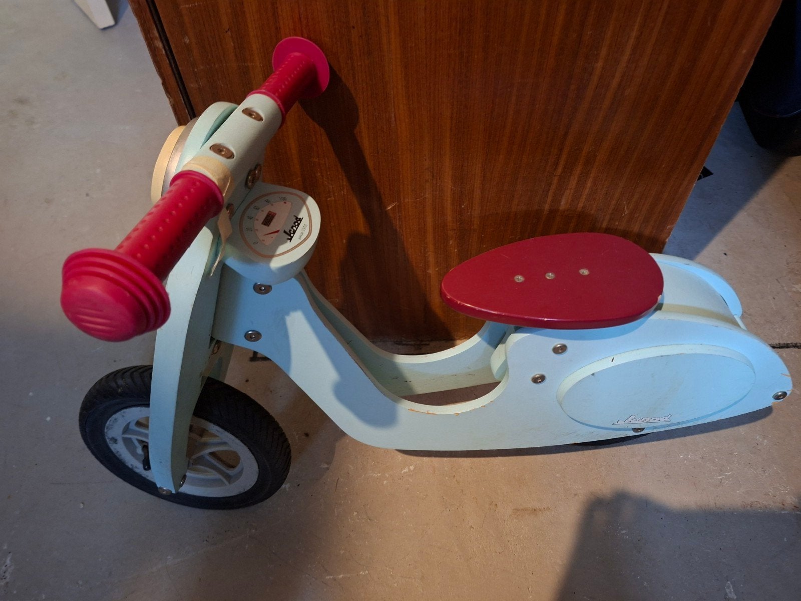 Houten scooter loopfiets voor kinderen, Ophalen, Gebruikt, Loopfiets