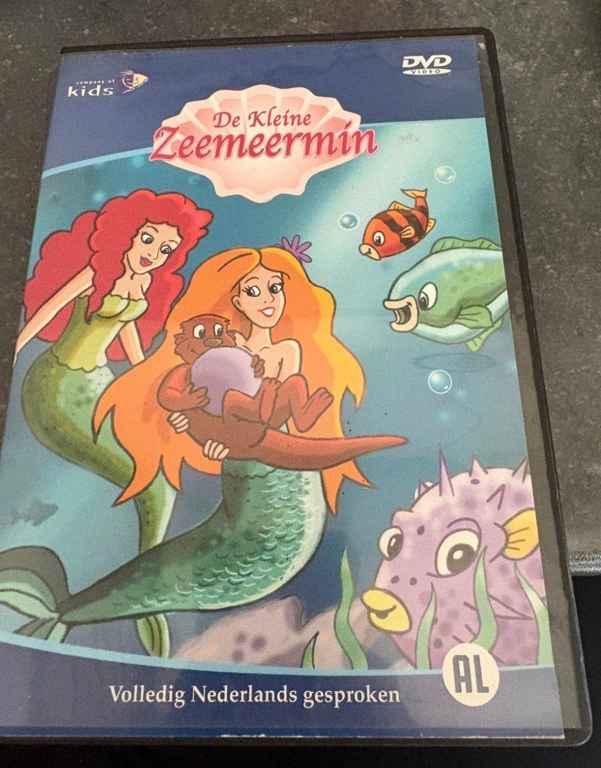 De Kleine Zeemeermin DVD - Volledig Nederlands gesproken, Gebruikt, Alle leeftijden, Sprookjes, Film