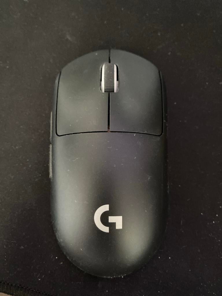Logitech G Pro X Superlight Gaming Muis Draadloos Zwart, Rechtshandig, Muis, Gaming muis, Ophalen of Verzenden
