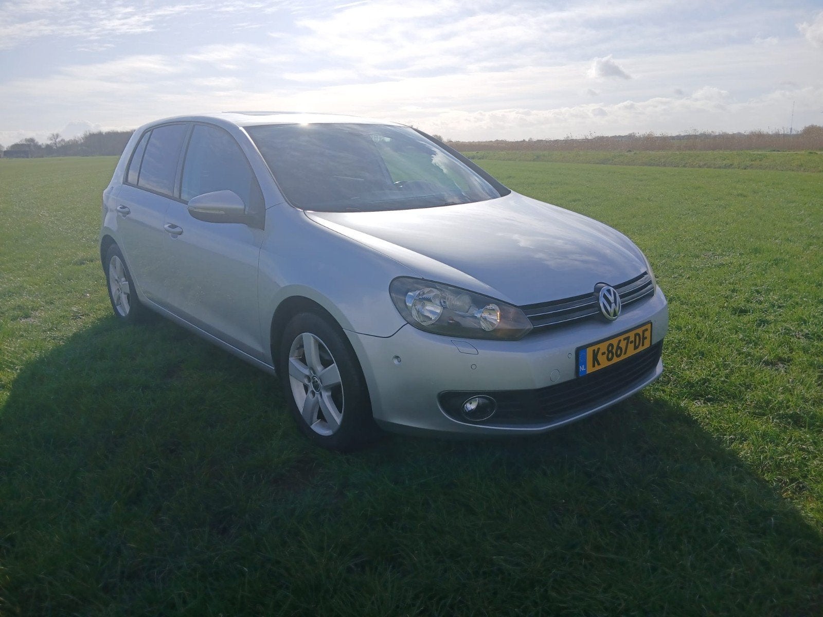 Volkswagen Golf 1.2 TSI 77KW 2010 Grijs 5drs, Auto's, Volkswagen, Stof, Zwart, 4 cilinders, 1133 kg