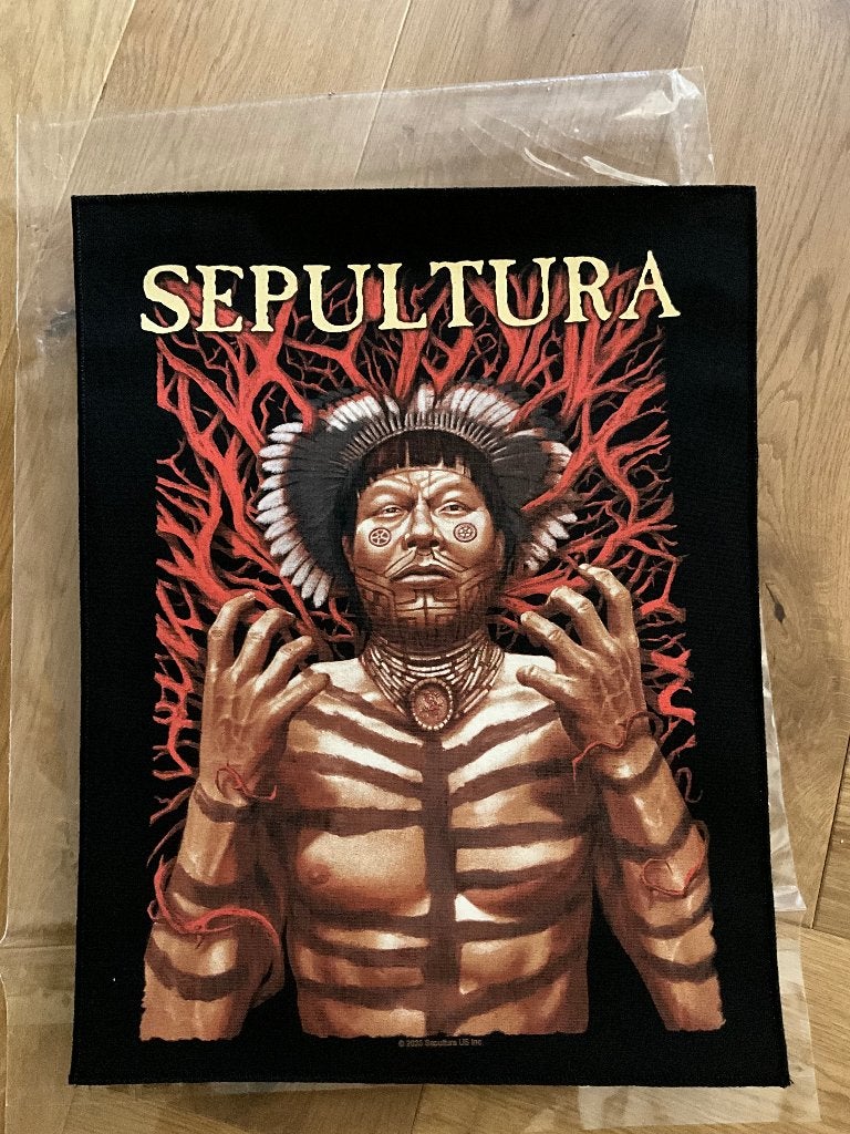 Roots Back/rug patch van Sepultura, Verzamelen, Nieuw, Ophalen of Verzenden, Kleding, Emmen
