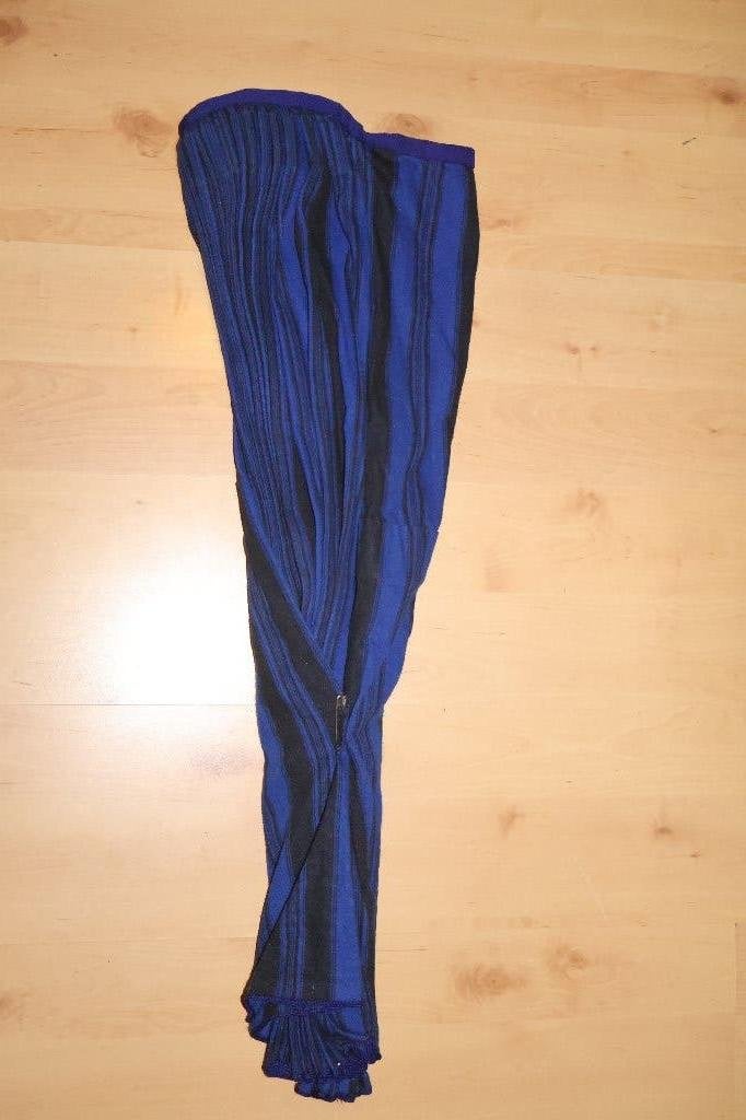 blauw zwart katoenen bovenrok, Staphorster klederdracht, Ophalen of Verzenden