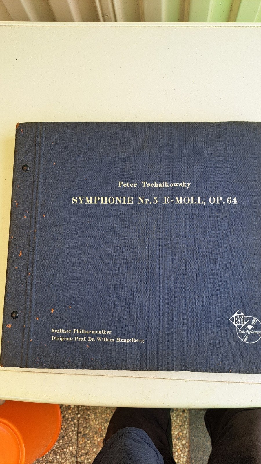 Tchaikovsky Symfonie Nr. 5 E-Moll, Op. 64 - 78 toeren, Cd's en Dvd's, Vinyl | Klassiek, Ophalen, Gebruikt, Originele persing, Romantiek
