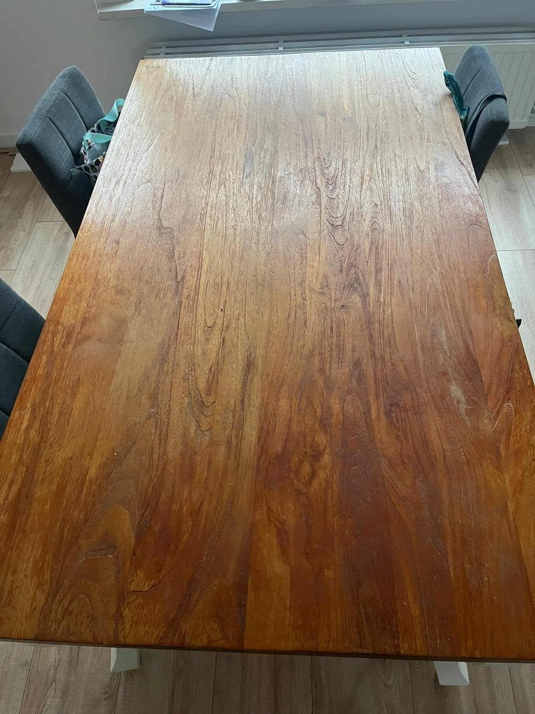 Eettafel, Ophalen, Gebruikt, Teakhout, Queen ann