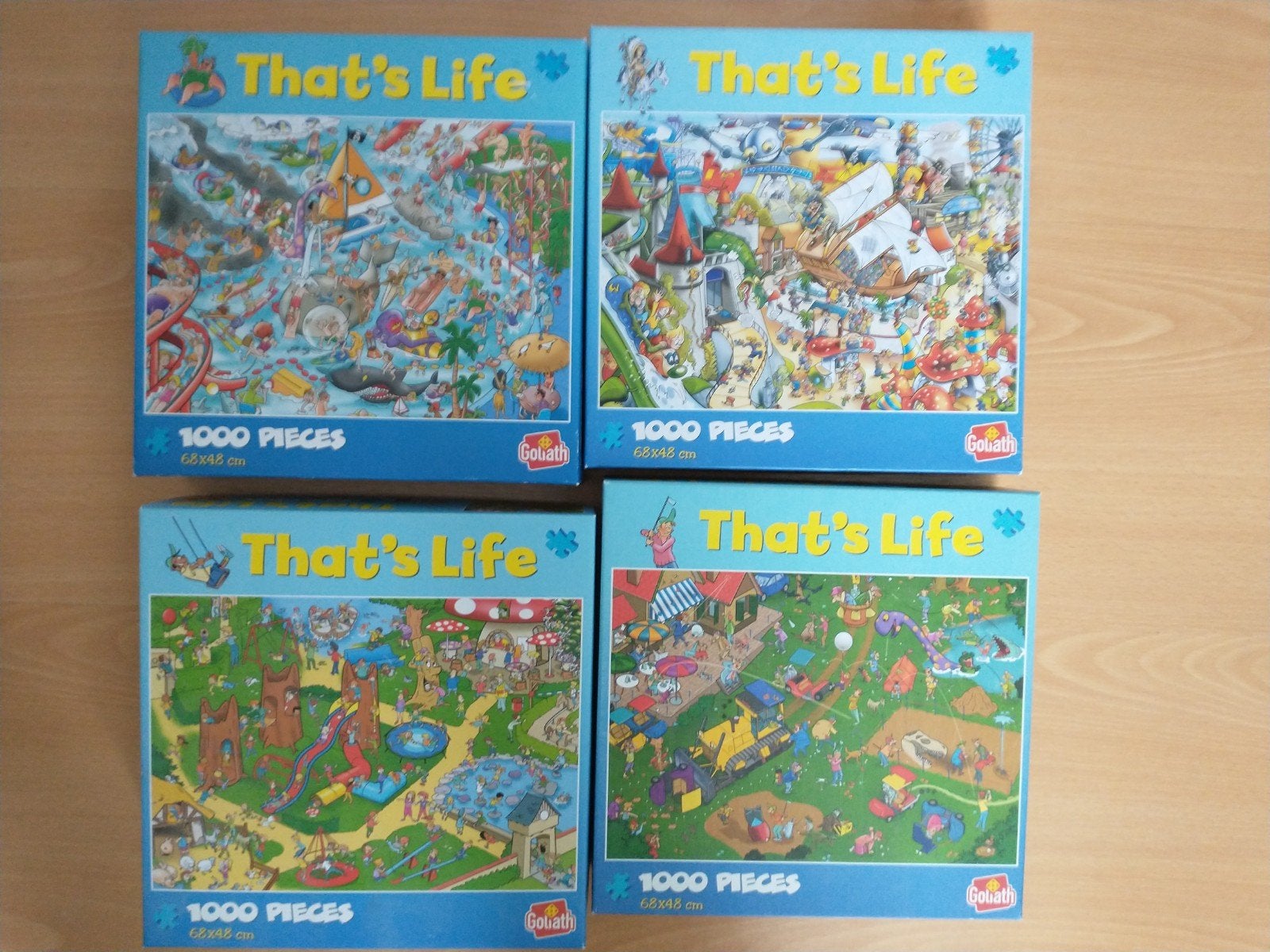 That's life puzzels, Hobby en Vrije tijd, Denksport en Puzzels, Ophalen of Verzenden, 500 t/m 1500 stukjes, Zo goed als nieuw
