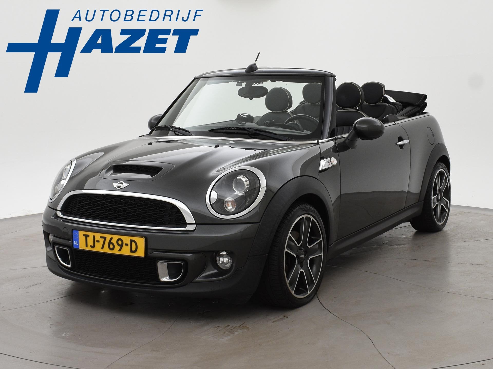 MINI Cabrio 2.0 SD 143 PK DIESEL CHILI + STOELVERW. | LEDER, Voorwielaandrijving, 1225 kg, Cabriolet, 4 stoelen