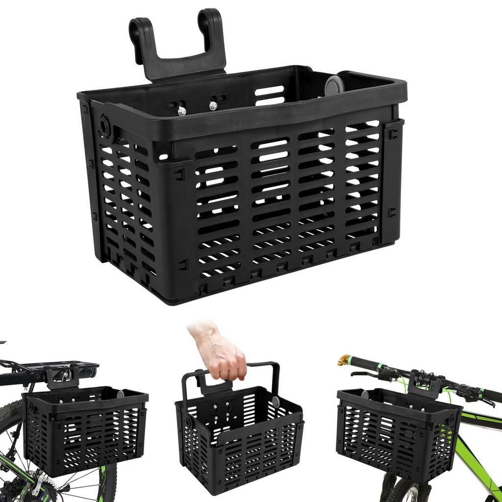 Fietskrat - Opvouwbaar, slim klein formaat, los monteerbaar, Onbekend, Stuurbevestiging, Nieuw, Ophalen of Verzenden