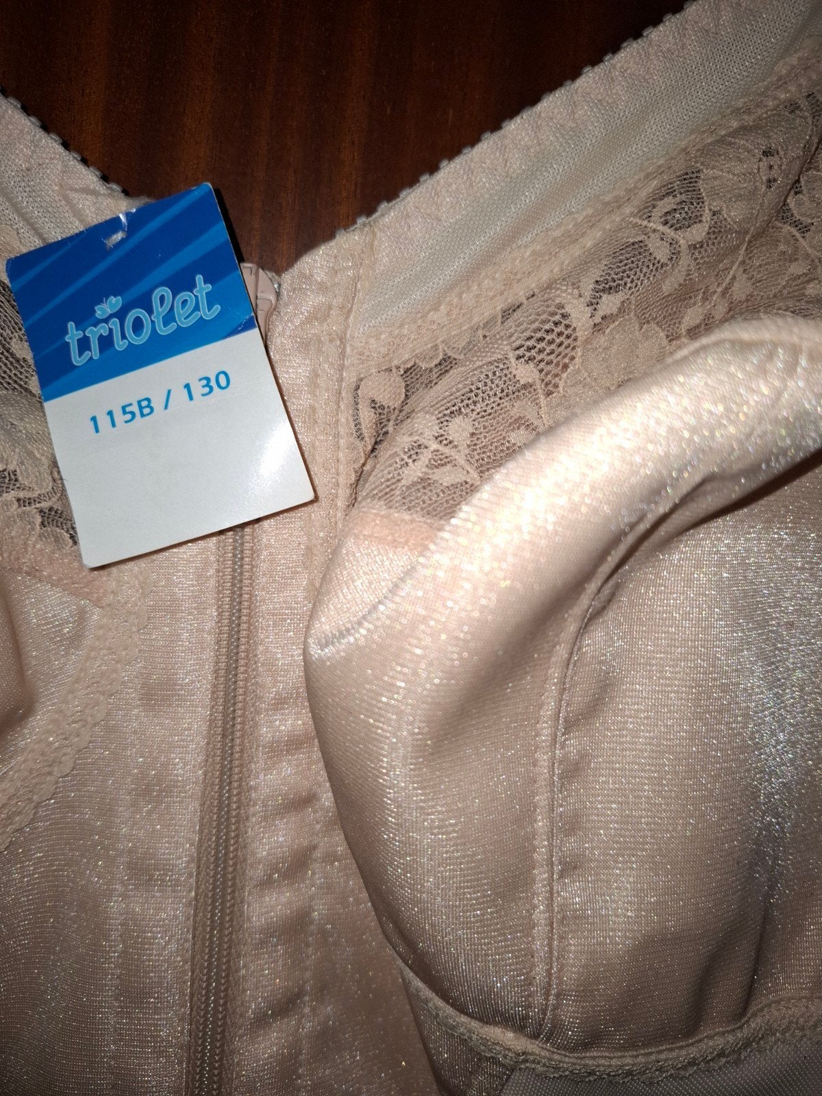 Nieuw Corselet Triolet Cupmaat 115B Maat 130, Triolet, Ophalen, Beige, Body of Korset