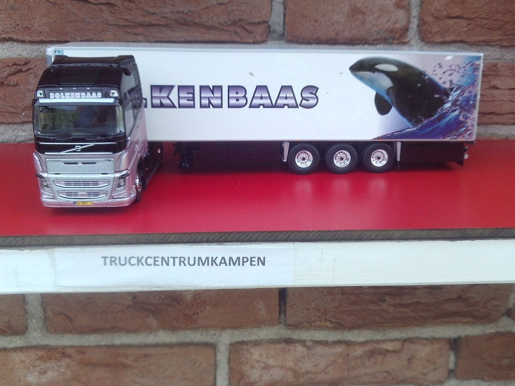 Tekno  Volvo  FH4  Globetrotter  XL  van  Bolkenbaas., Hobby en Vrije tijd, Modelauto's | 1:50, Ophalen of Verzenden, Nieuw, Bus of Vrachtwagen