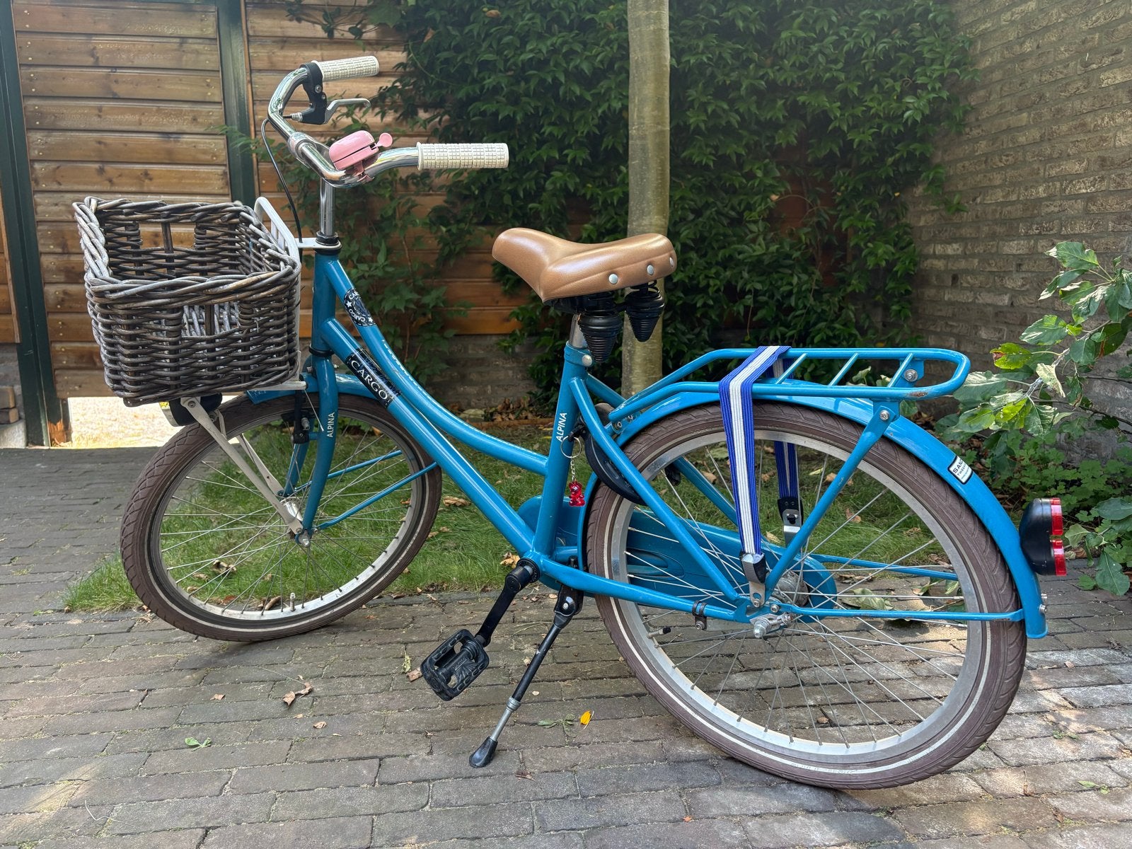 Alpina Cargo fiets, 22 inch, hand- en terugtraprem, Ophalen, Gebruikt, Terugtraprem, 20 inch of meer
