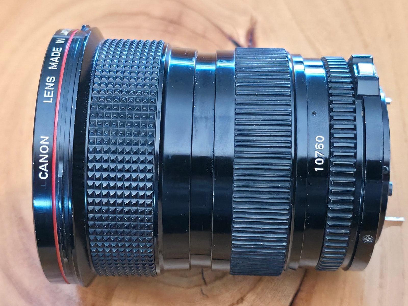 Canon Zoom Lens FD 24-35mm 1:3.5 L - Vintage Groothoeklens, Audio, Tv en Foto, Fotografie | Lenzen en Objectieven, Gebruikt, Canon