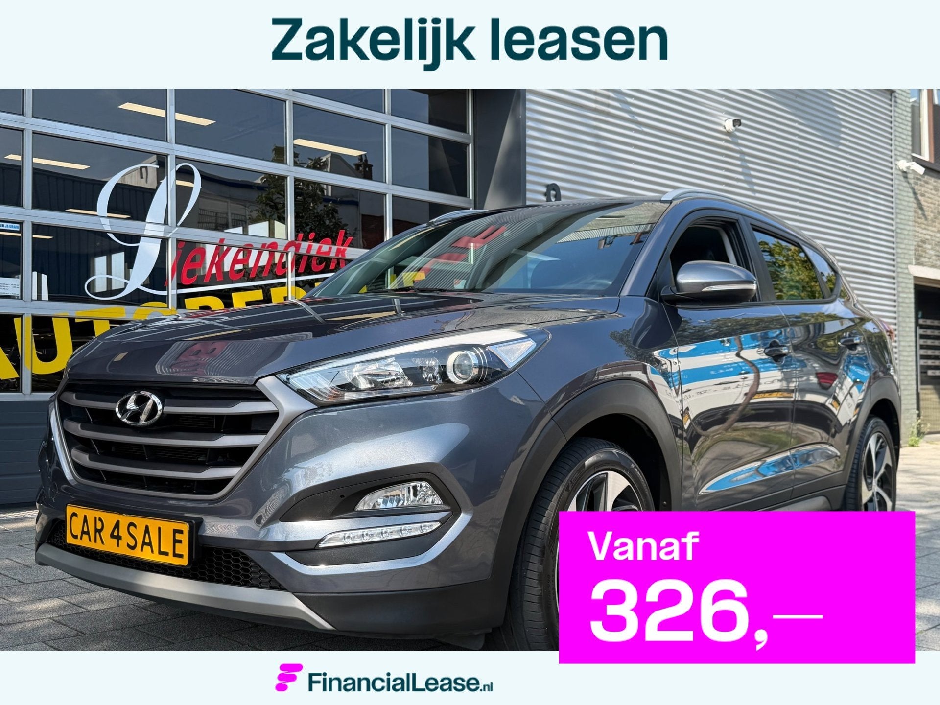 Hyundai Tucson 1.6 T-GDi Premium 177PK - Navigatie I Leer I, Voorwielaandrijving, Dealer onderhouden, 4 cilinders, 1445 kg