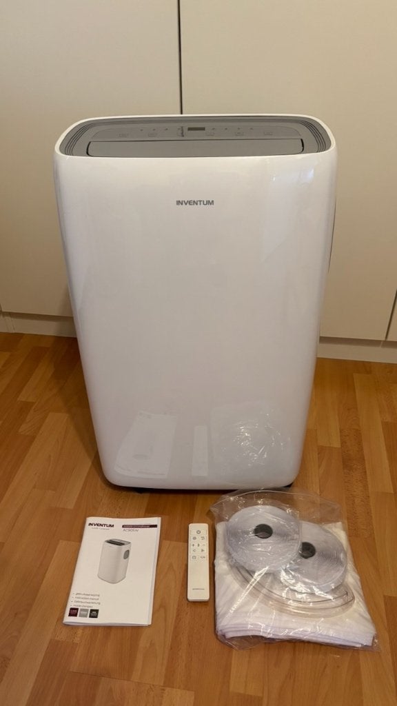 Inventum AC905W mobiele airco - 9.000 BTU - Tot 80 m³, Ophalen, Timer, Ventileren, 3 snelheden of meer