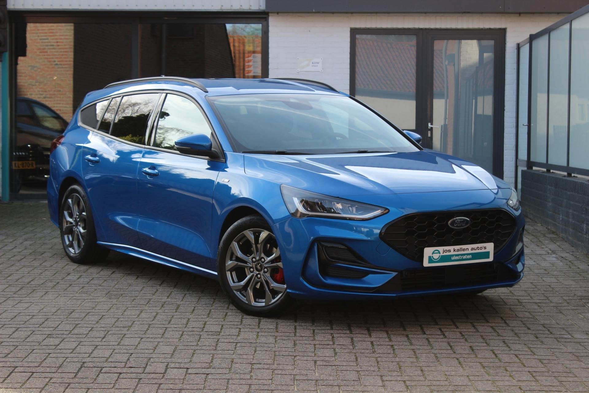 Ford Focus Wagon 1.0 EcoBoost Hybrid ST Line X Driver Ass Pa, Auto's, Dealer onderhouden, Stof, Gebruikt, Euro 6