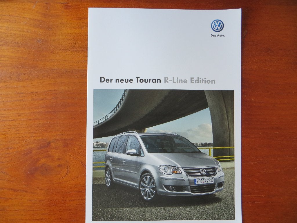 Volkswagen Touran R-Line Edition (mei 2009), Ophalen of Verzenden, Nieuw, Volkswagen