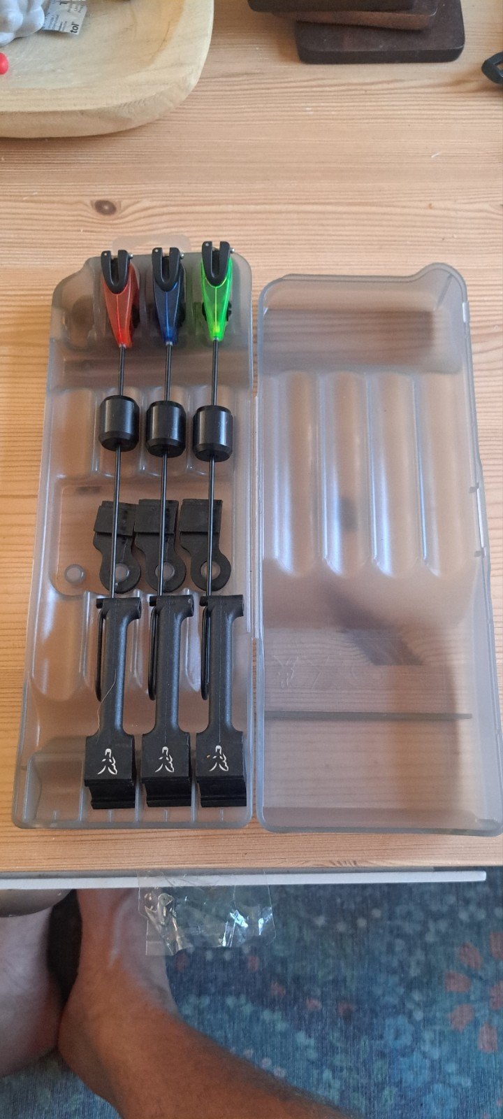 Fox MK3 Swinger - 3 rod set (zo goed als nieuw), Watersport en Boten, Ophalen of Verzenden, Zo goed als nieuw, Complete set
