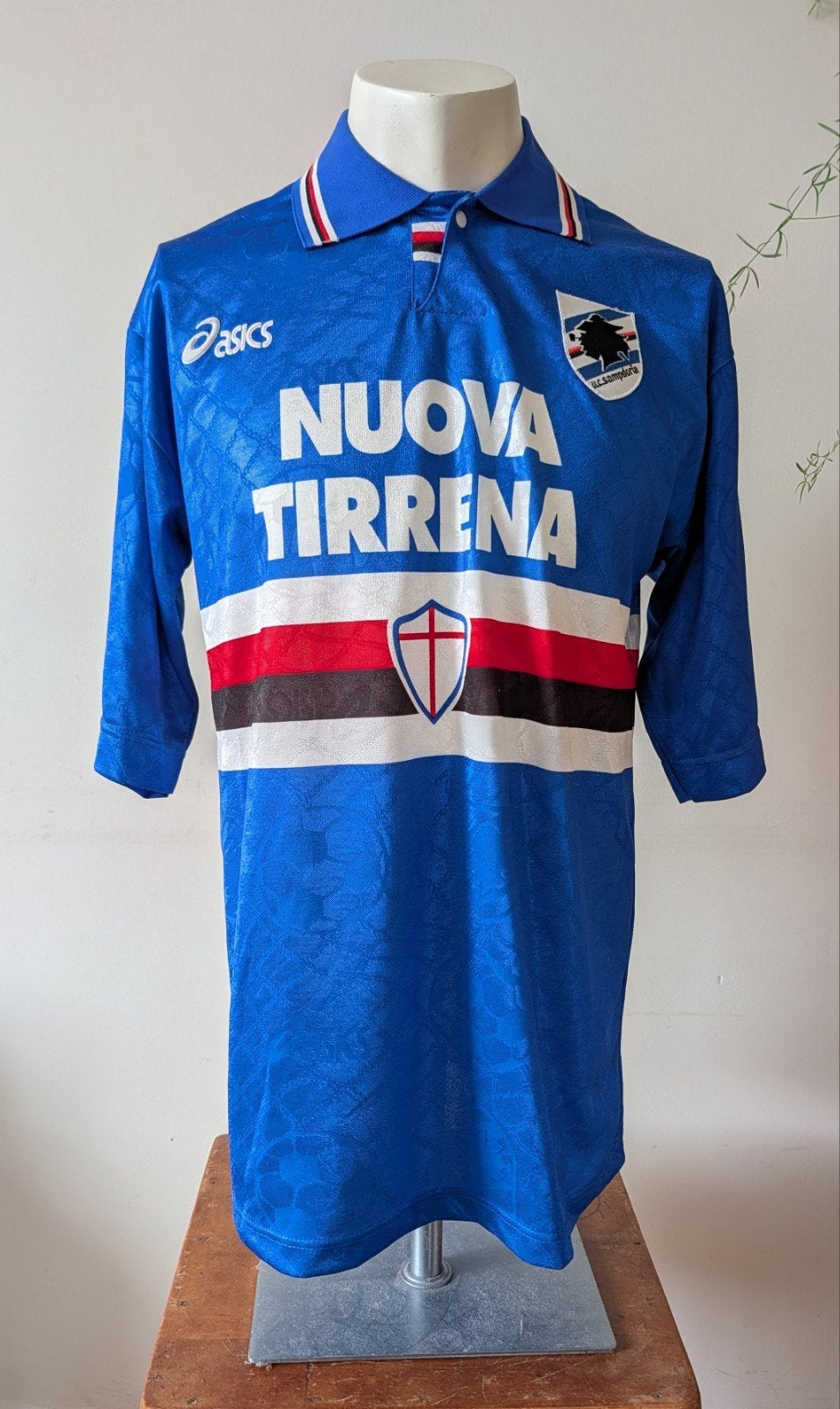 Sampdoria Asics shirt 1995/96 – Seedorf – Made in Italy, Ophalen of Verzenden