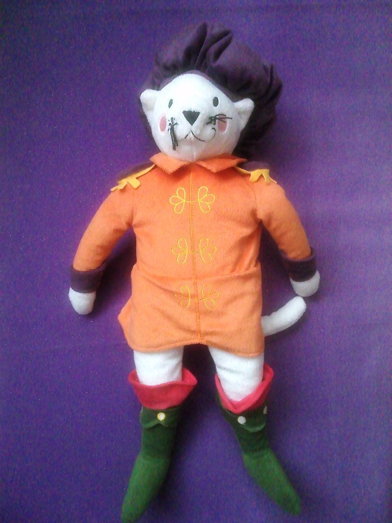 IKEA Knuffel DE GELAARSDE KAT RIDDERLIG **Nieuw**, IKEA, Nieuw, Ophalen of Verzenden, Kat
