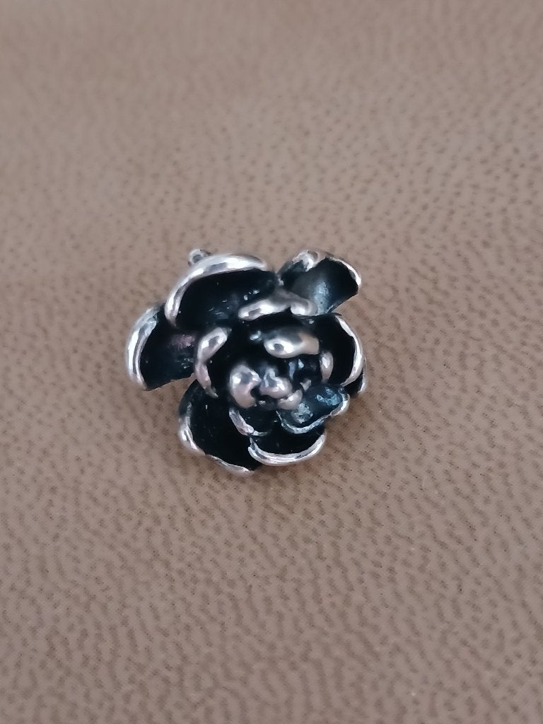 Trollbeads Rozenhanger (TAGPE-00003), Ophalen of Verzenden, Zo goed als nieuw, Trollbeads, 1 bedel